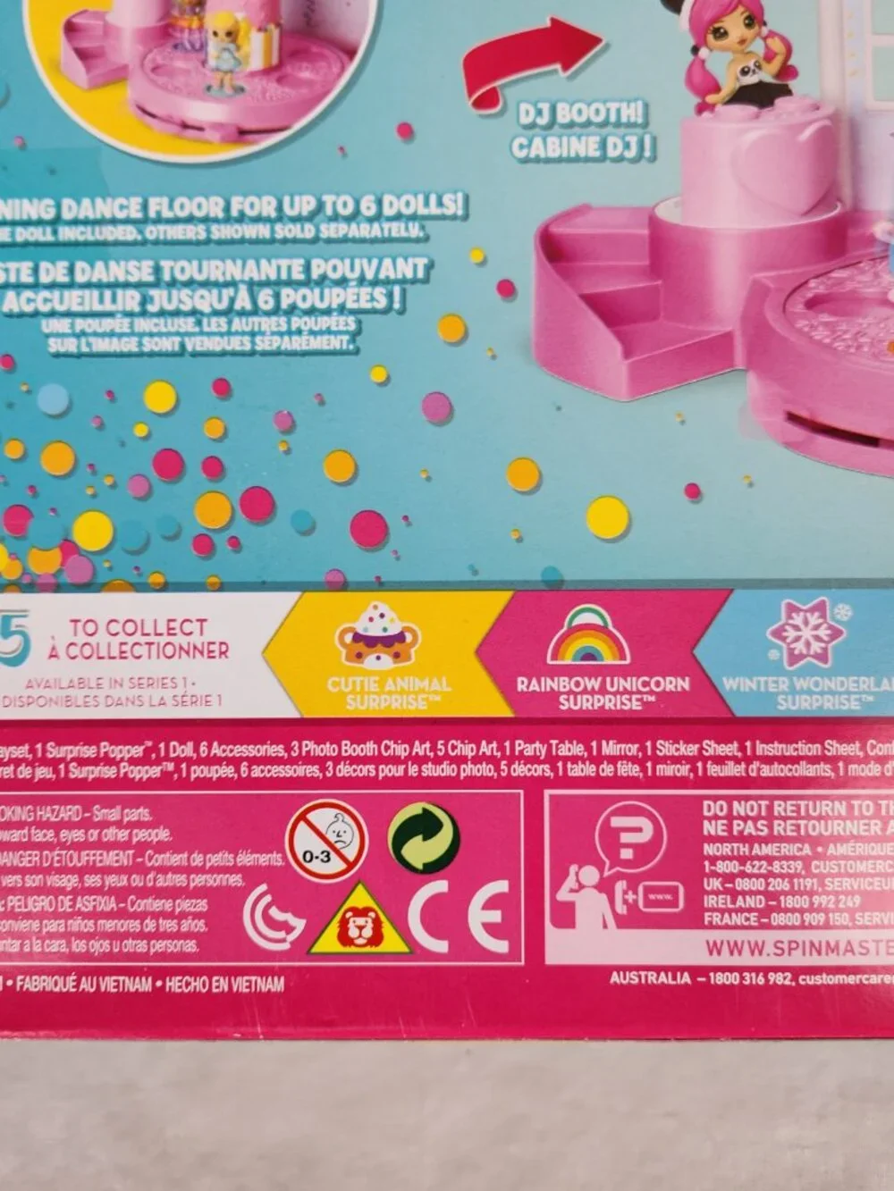 New Party Pop Teenies Surprise Party Playset Series 1 Mystery Gifts Doll